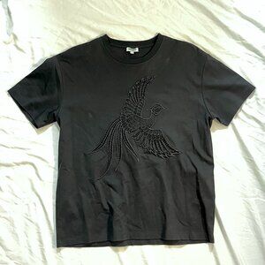 Kenzo Embroidered Bird T-Shirt, Black, S